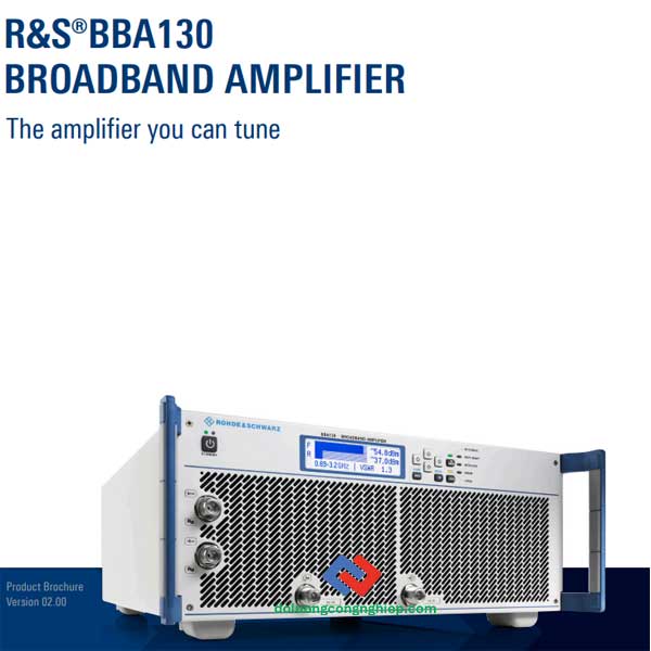 R&S-BBA130-broadband-amplifier