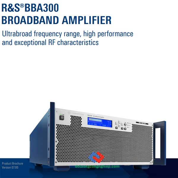 R&S-BBA300-BROADBAND-AMPLIFIER