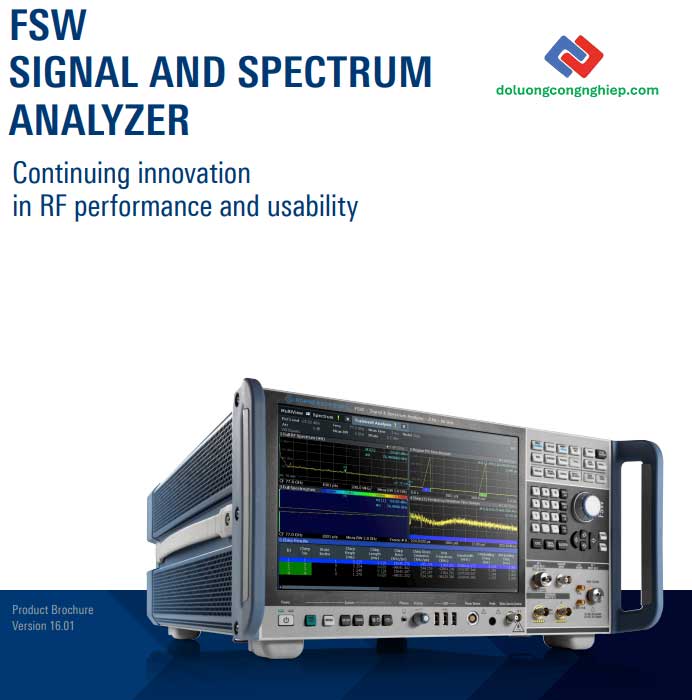 R&S-FSW-signal-and-spectrum-analyzer